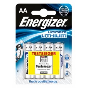 Energizer Ultimate Lithium AA Mignon Pilha blister 4 unid.