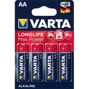 Varta Max Tech Alcalina AA Mignon Pilha blister 4 unid.