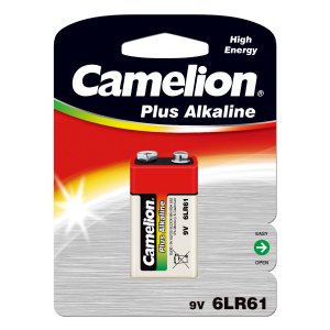 Pilha Camelion 6LR61 9-V-Bloco blister 1 unid.