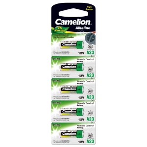 Pilha Camelion A23 R23A LR23A MN21 23GA 12,0Volt blister 5 unid.