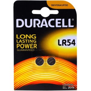 25x Duracell Pilha de boto modelo AG10 blister 2unid.