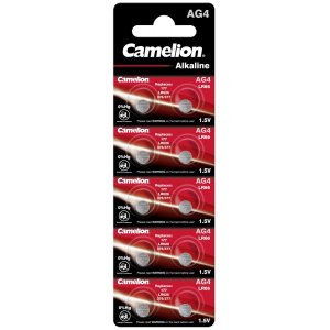 Camelion Pilha de boto LR66 / AG4 / G4 / LR626 / 177 / SR626W / GP77A / 377 blister 10 unid.