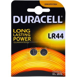 Duracell Pilha de boto LR44 LR1154 AG13 V13GA A76 V13GA blister 2 unid.