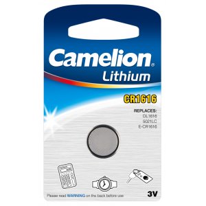 Pilha de boto de ltio Camelion CR1616 blister 1 unid.