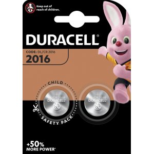 Duracell Pilha de boto de ltio 3V CR2016 Original