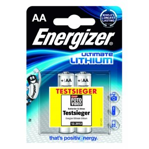 Pilha de ltio PLC Energizer L91 / Mignon / AA / FR6 / blister 2 unid.