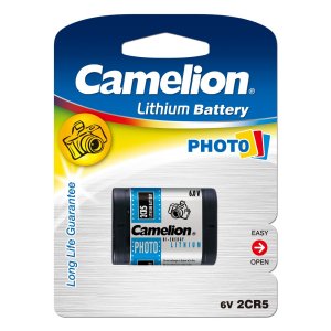 Pilha fotogrfica Camelion 2CR5 / 2CR5M blister 1 unid.