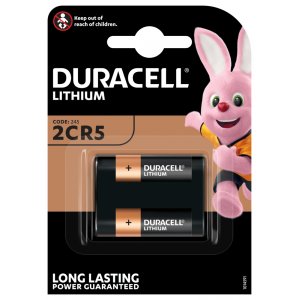 Pilha fotogrfica Duracell M3 modelo 2CR5 / 2CR5M / 245 blister 1 unid.