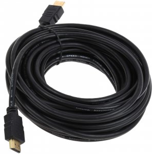 Cabo HDMI de alta velocidade com conector padro (tipo A) 10m, cor preto, conectores dourados