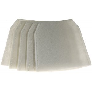 5x Bolsas de filtro, Bolsas de papel para aspirador compatvel com Makita 443060-3 para Makita modelos por exemplo CL100