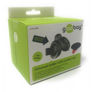 Goobay Suporte de veculo para Smartphones e telemveis com 5,2cm-9cm de largura