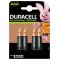 Duracell Duralock Recharge Ultra AAA Micro HR3 pilha recarregvel HR03 900mAh blister 4 unid.