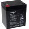 Powery Bateria de GEL 12V 5Ah