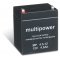 Bateria de chumbo (multipower) MP4,5-12