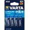 Pilha Varta 4903 Micro LR03 AAA blister 4 unid.