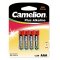 Pilha Camelion Micro LR03 blister 4 unid.