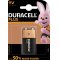 Pilha Duracell Plus Power MN1604 6LR61 9V-Bloco blister