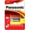 Pilha fotográfica Panasonic Photo Power 123 CR123A RCR123 blister 1 unid.