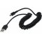 Goobay USB cabo espiral 1m com ligao Micro USB