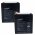 Powery Bateria de GEL 12V 6Ah substituio de APC RBC 20