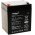 Powery Bateria de GEL 12V 6Ah substituio de APC RBC 20