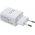 Powery Multi-Carregador tomada de parede com 2 ligaes USB 2,4A cor branco