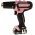 Makita martelo perfurador a Bateria Set HP333DSAP1 Pink 12V, 24W, inclui caixa de transporte e brocas de perfurao