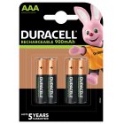 Duracell Duralock Recharge Ultra AAA Micro HR3 pilha recarregvel HR03 900mAh blister 4 unid.