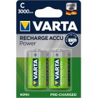 Varta pilha recarregvel Ready to Use 56714 Baby C LR14 HR14 3000mAh NiMH blister 2 unid.