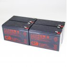 CSB Baterias de chumbo compatvel com APC Smart UPS SU1400R2 / SUA1500RMI2U / SUA1500R2X93 (RBC 24) 12V 9Ah