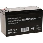 Bateria de chumbo (multipower) MP7-12B VdS 12V 7Ah (substitui 7,2Ah)
