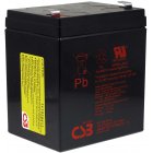 CSB Bateria de chumbo de Alta Intensidade HR1221WF2 12V 5,1Ah