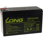 KungLong Bateria de chumbo WP7.2-12A F2 VdS