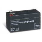 Bateria de chumbo (multipower) MP1,2-12 Vds