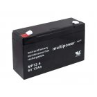 Bateria de chumbo (multipower) MP12-6