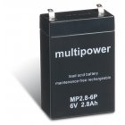 Bateria de chumbo (multipower) MP2,8-6P