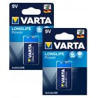 2 Pilhas Varta modelo 6LF22, PP3, 6LR61, pilha 9V bloque 2x blister 1 unid.