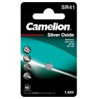 Camelion pilha de botão de óxido de prata SR41/SR41W / G3 / 392 / LR41 / 192 blister 1 unid.