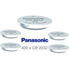 Panasonic Pilha de botão de lítio CR2032 / DL2032 / ECR2032 400 unid. solto- sem blister