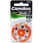 Camelion Pilha de aparelhos auditivos 13AE / A13 / DA13 / PR48 / PR754 / V13AT / ZL13 blister 6 unid. Camelion Pilha de aparelhos auditivos 13AE / A13 / DA13 / PR48 / PR754 / V13AT / ZL13 blister 6 unid.