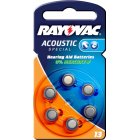 Rayovac Acoustic Special Pilha de aparelhos auditivos modelo 13 / 13AE / AE13 / DA13 / PR48 / V13AT blister 6 unid.