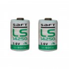 2x Pilha de lítio PLC Saft LS14250 1/2AA 3,6Volt