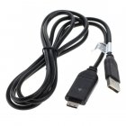 Cabo de carregamento USB compatível com Samsung CB20U05A/ SUC-C3 para Samsung L110/ WB5000
