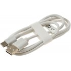 Goobay USB-C Cabo para carga e dados dispositivos com Ligação USB-C, 1m, cor branco