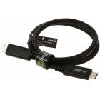 Goobay USB-C para USB-C PD (Power Delivery) Carregamento rpido e cabo de sincronizao 0,5m 5A