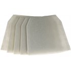 5x Bolsas de filtro, Bolsas de papel para aspirador compatvel com Makita 443060-3 para Makita modelos por exemplo CL100