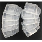 10x Tampa de proteção para modelos de bateria Makita BL1830 / BL1840 / BL1815 / BL1850 10x Tampa de proteção para modelos de bateria Makita BL1830 / BL1840 / BL1815 / BL1850